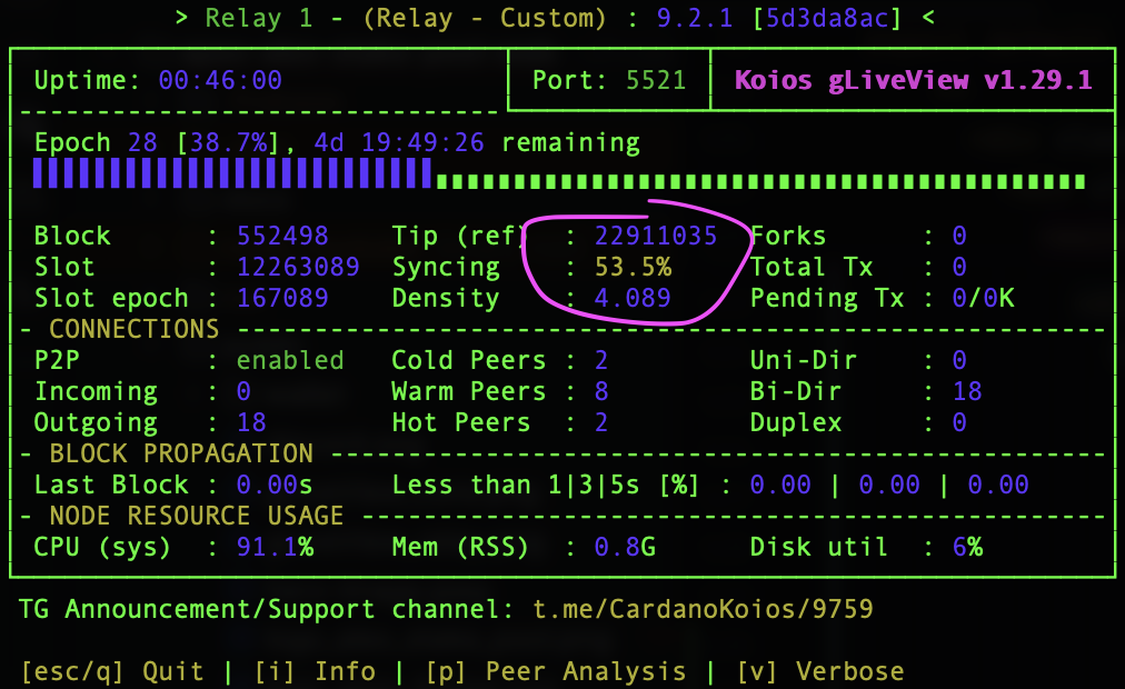 Convert a Relay Node into a Block Producer